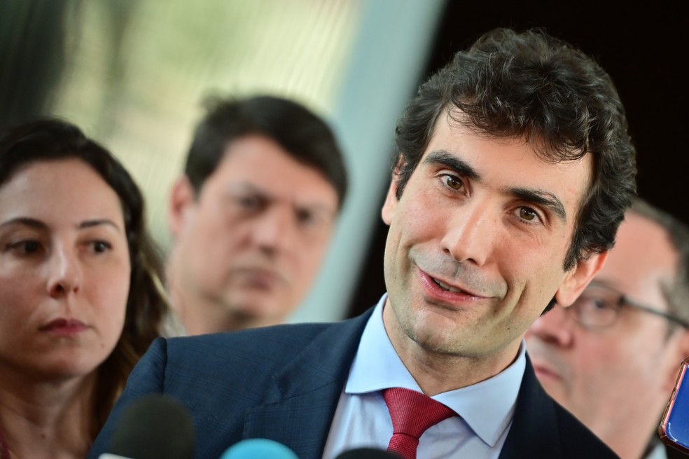 Gabriel Galípolo é o principal cotado para assumir a chefia do Banco Central — Foto: TON MOLINA/FOTOARENA/FOTOARENA/ESTADÃO CONTEÚDO