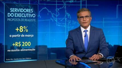 Governo federal propõe reajuste de 8% para todos servidores do Executivo Governo federal propõe reajuste de 8% para todos servidores do Executivo