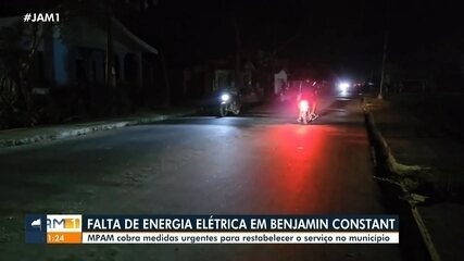 Falta de energia elétrica é registrada em Benjamin Constant, no AM Falta de energia elétrica é registrada em Benjamin Constant, no AM