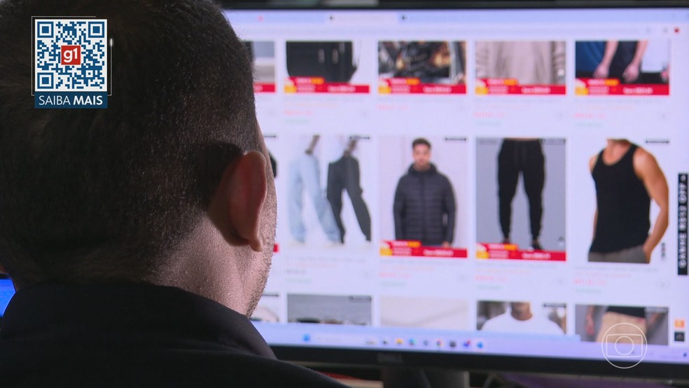 Sites internacionais começaram a cobrar imposto em compras de até US$ 50 em agosto — Foto: Reprodução/TV Globo