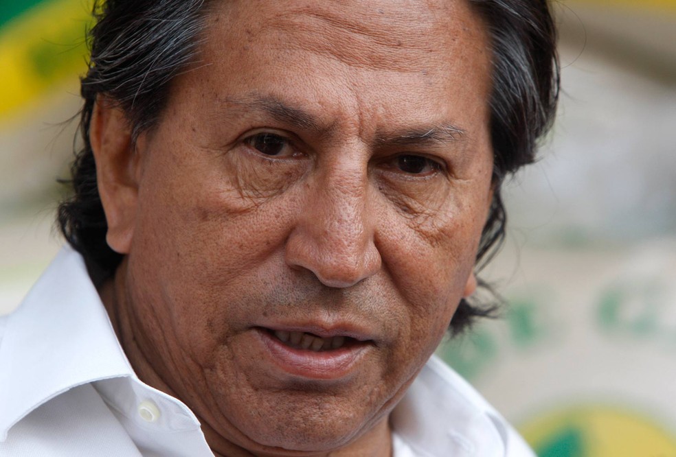 O ex-presidente do Peru Alejandro Toledo — Foto: Karel Navarro/AP