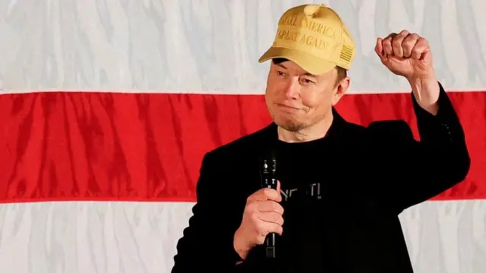 Musk está fazendo campanha pela eleição de Trump. — Foto: Reuters