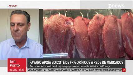 'Estou feliz', diz ministro da Agricultura sobre suspensão de venda de carne para o Carref 'Estou feliz', diz ministro da Agricultura sobre suspensão de venda de carne para o Carref