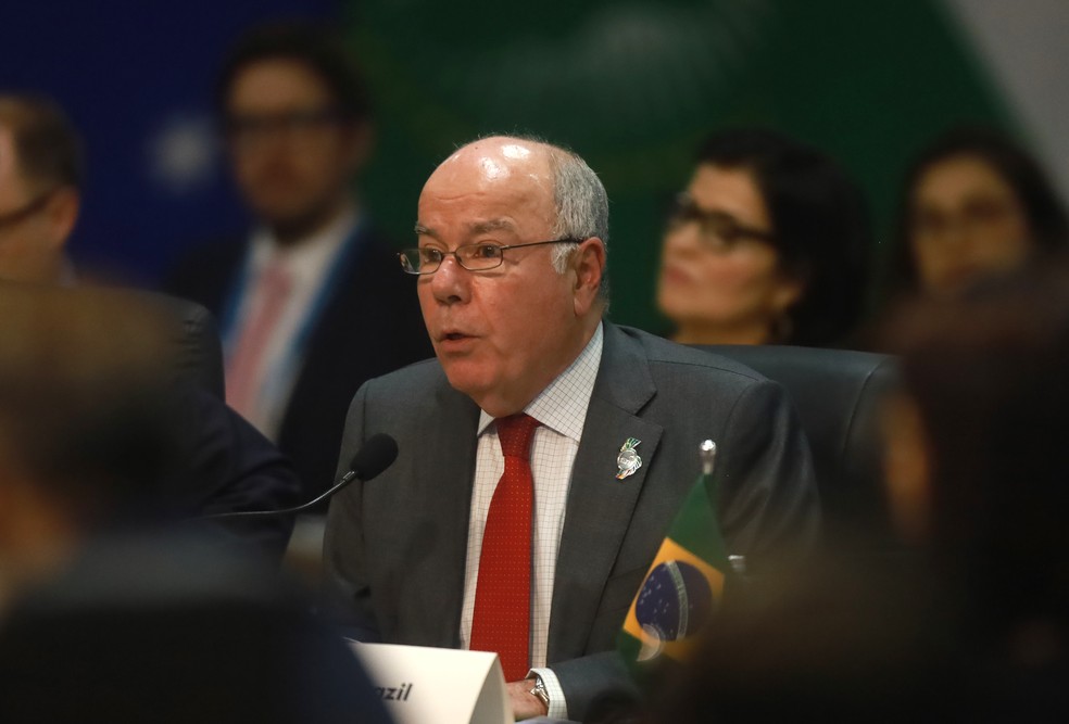 O ministro das Relações Exteriores, Mauro Vieira — Foto: Pedro Kirilos/Estadão Conteúdo