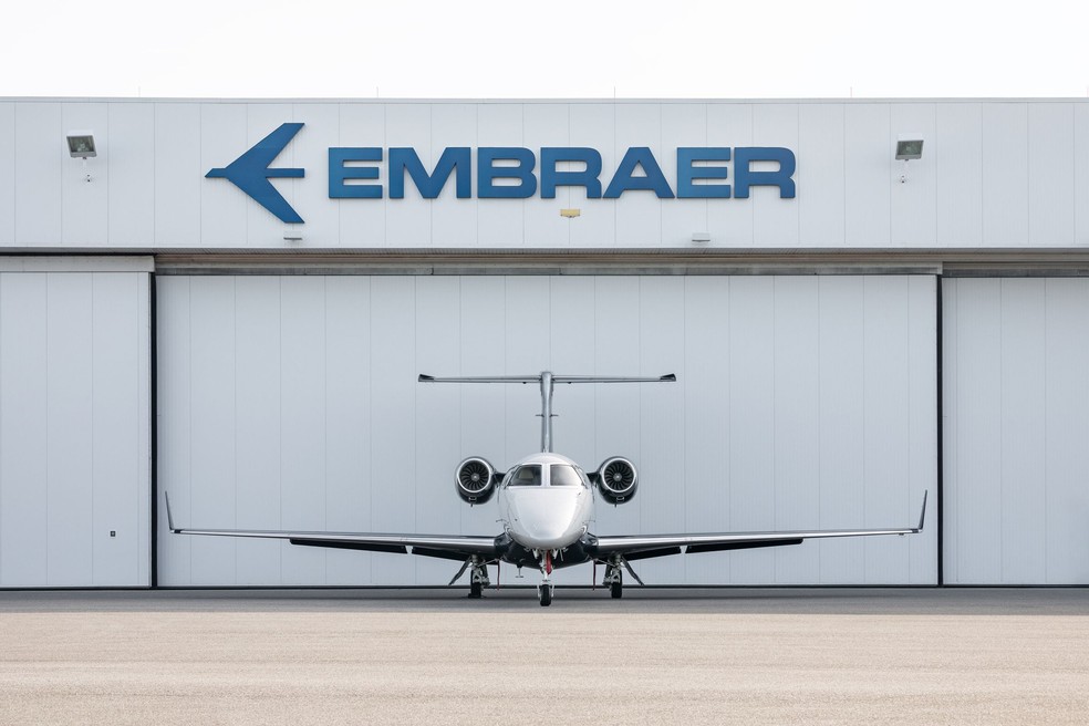 Embraer anuncia receita de R$ 9,4 bilhões no terceiro trimestre de 2024 — Foto: Divulgação/Embraer