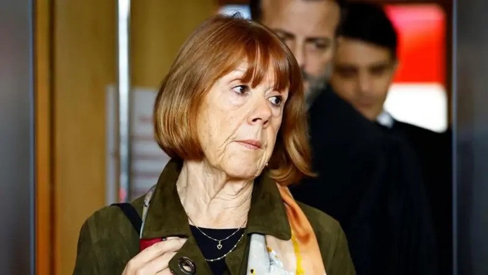 Gisèle Pelicot compareceu a quase todas as audiências do julgamento iniciado em setembro — Foto: Reuter