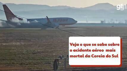 Veja o que se sabe sobre o acidente aéreo mais mortal da Coreia do Sul