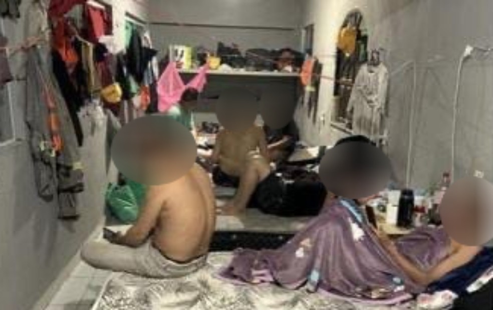 Trabalhadores chineses são resgatados de situação análoga à escravidão na Bahia — Foto: Arquivo Pessoal