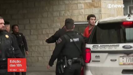 Suspeito de matar CEO em Nova York grita 'injustiça' ao chegar em tribunal Suspeito de matar CEO em Nova York grita 'injustiça' ao chegar em tribunal