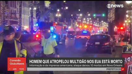 Homem que atropelou multidão nos EUA é morto Homem que atropelou multidão nos EUA é morto