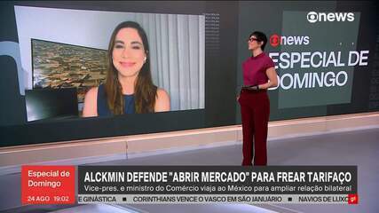 Alckmin defende abertura de mercados contra o tarifaço