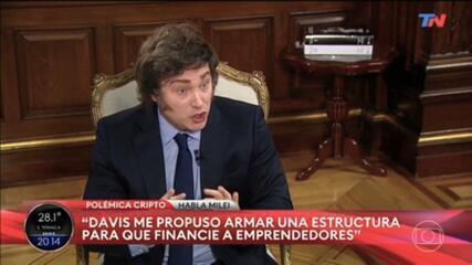 Irmã de Javier Milei aparece no centro de polêmica de criptomoedas Irmã de Javier Milei aparece no centro de polêmica de criptomoedas