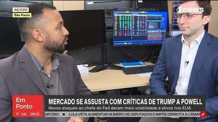Mercado se assusta com críticas de Trump a Powell Mercado se assusta com críticas de Trump a Powell