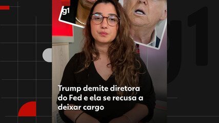 Trump demite diretora do Fed e ela se recusa a deixar cargo Trump demite diretora do Fed e ela se recusa a deixar cargo