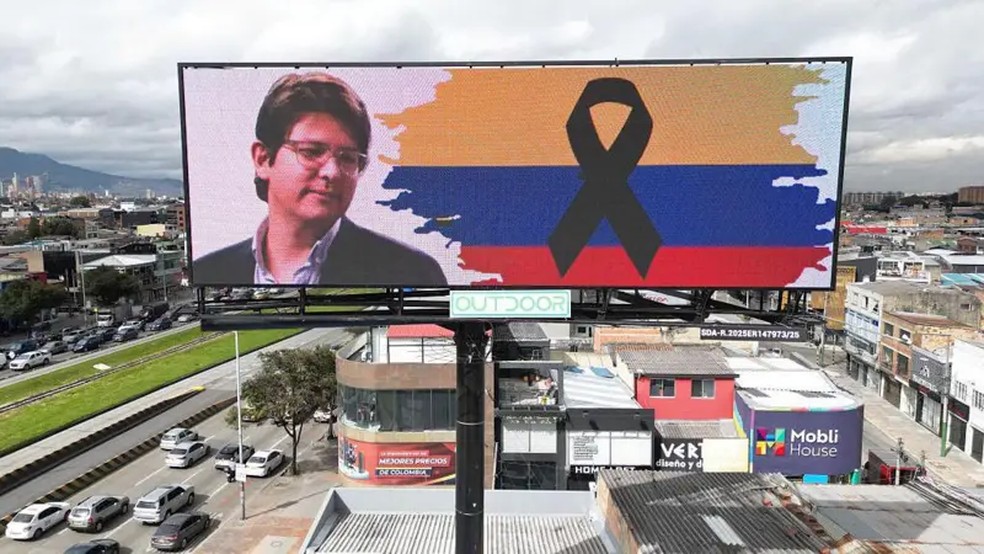A morte de Uribe Turbay lembrou uma das épocas mais sombrias de violência na Colômbia. — Foto: AFP/Getty Images via BBC