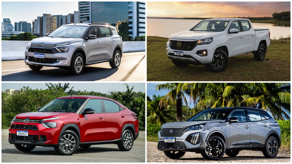 Peugeot 2008, Citroën C3 Aircross e Basalt, além da Fiat Titano estão em recall — Foto: divulgação/Stellantis