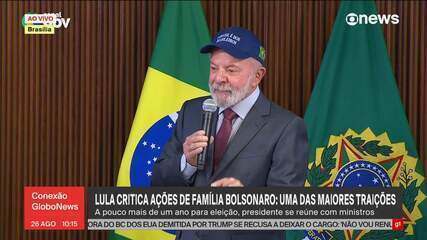 Lula critica ações da família Bolsonaro: uma das maiores traições Lula critica ações da família Bolsonaro: uma das maiores traições