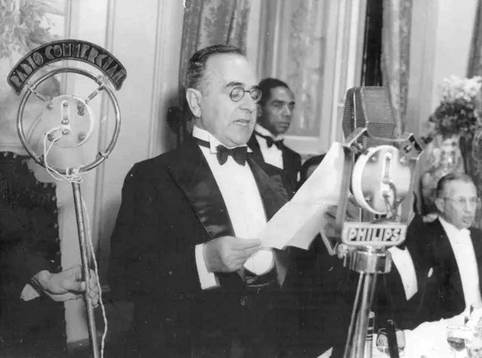 Getúlio Vargas adotou um nacionalismo econômico quando governou o Brasil entre 1951 e 1954, que tem semelhanças com as políticas de Trump. — Foto: Getty Images via BBC