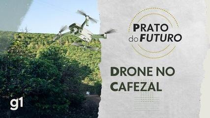 Drone de pulverização resolve falta de mão de obra nos cafezais