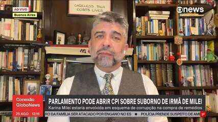 Parlamento pode abrir CPI sobre suborno de irmã de Milei Parlamento pode abrir CPI sobre suborno de irmã de Milei