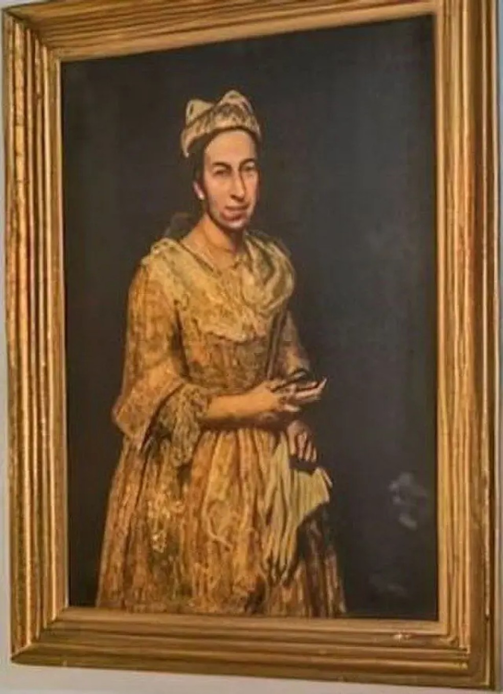 'Retrato de Dama', do mestre italiano Giuseppe Ghislandi (1655-1743) — Foto: Wikimedia Commons