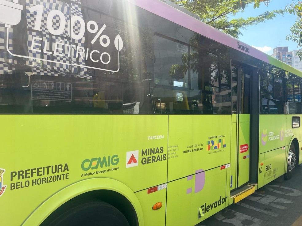 Verba do PAC também será direcionada para compra de ônibus elétricos em Belo Horizonte. — Foto: Rodrigo Salgado/g1