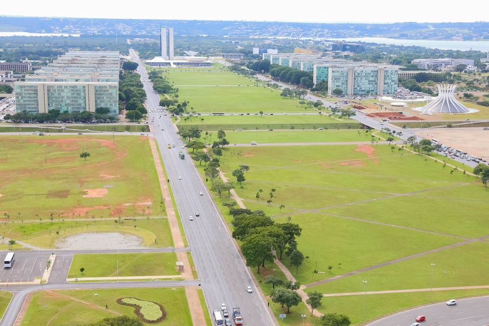 Esplanada dos Ministérios — Foto: Paulo H. Carvalho/ Agência Brasília