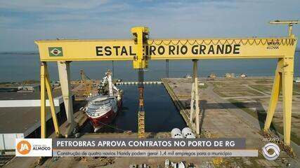 Petrobras aprova contratos no porto de Rio Grande Petrobras aprova contratos no porto de Rio Grande