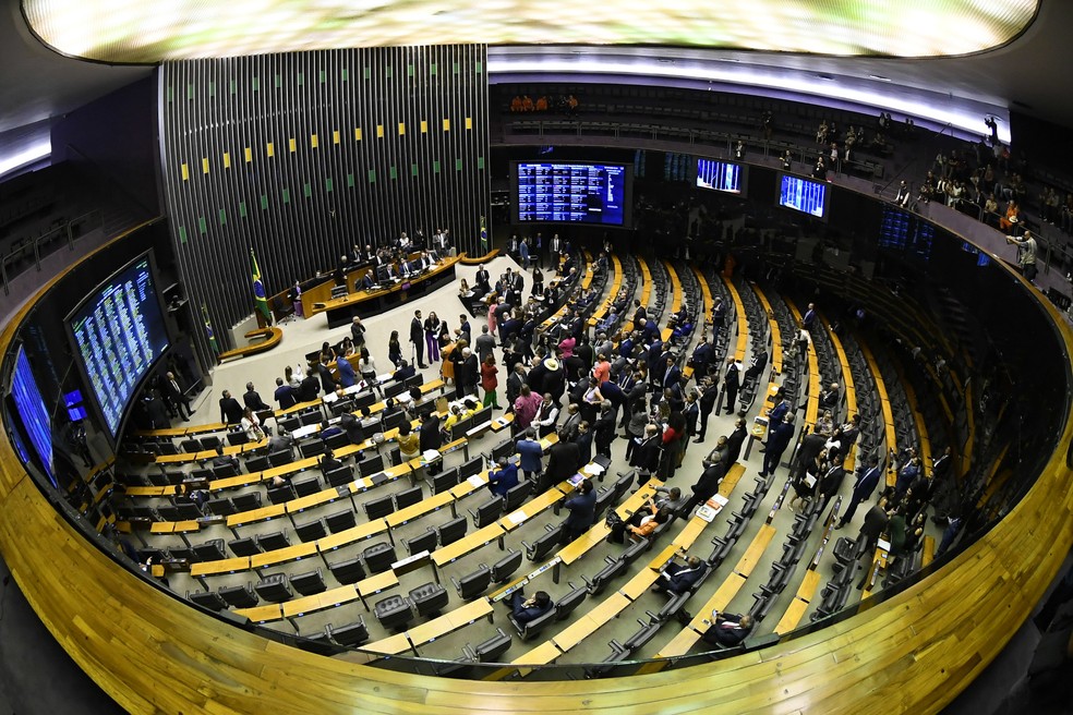 Plenário da Câmara dos Deputados — Foto: Marcos Oliveira/Agência Senado