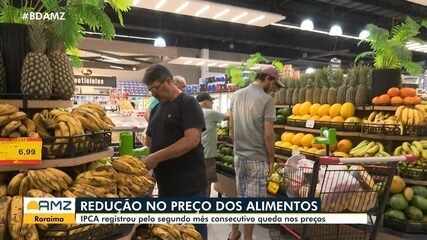 IPCA registra redução no preço dos alimentos pelo segundo mês seguido