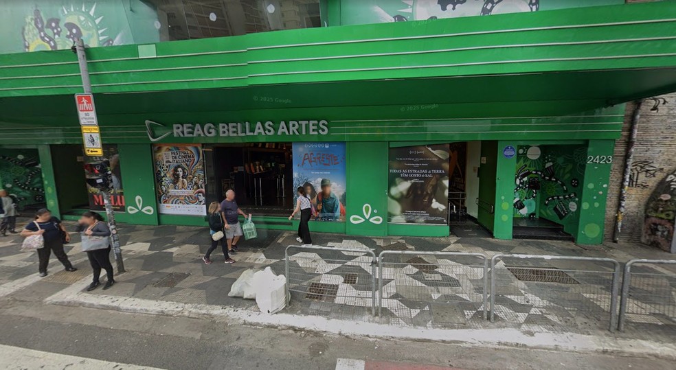 Reag Belas Artes — Foto: Reprodução/Google