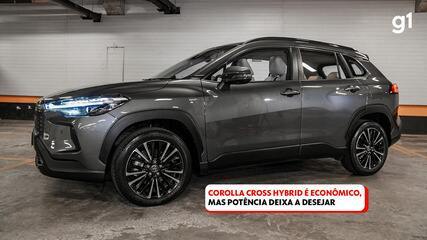 Toyota Corolla Cross Hybrid é econômico, mas potência deixa a desejar; veja o teste Toyota Corolla Cross Hybrid é econômico, mas potência deixa a desejar; veja o teste
