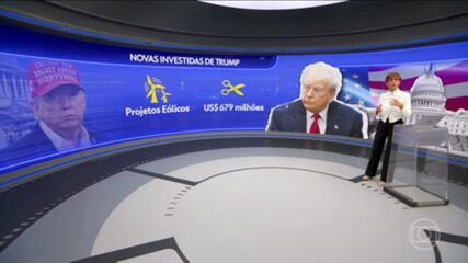 Em série de decisões, Trump desafia o Congresso e corta investimentos em ajuda externa e energia eólica