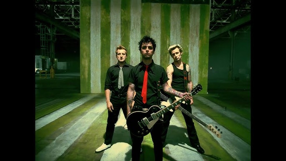 Clipe de 'American Idiot', do Green Day — Foto: Reprodução/YouTube