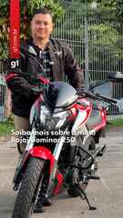 g1 testou a Bajaj Dominar 250, naked que chega para brigar com CB Twister e Fazer 250