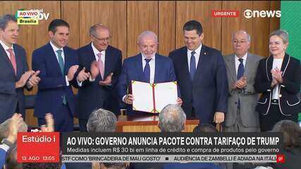 Lula assina medida provisória para socorrer empresas impactadas pelo tarifaço dos EUA