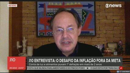J10 Entrevista: Eduardo Giannetti analisa o desafio da inflação fora da meta