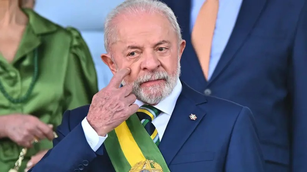 O presidente Luiz Inácio Lula da Silva — Foto: Andre Borges/EPA/Shutterstock via BBC