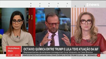 Octávio: Química entre Trump e Lula teve atuação da J&F