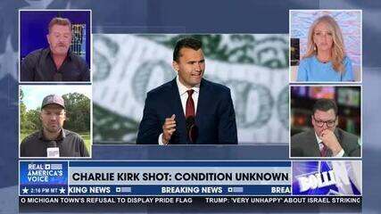 Charlie Kirk: o momento em que canal que ativista apresentava programa anuncia sua morte