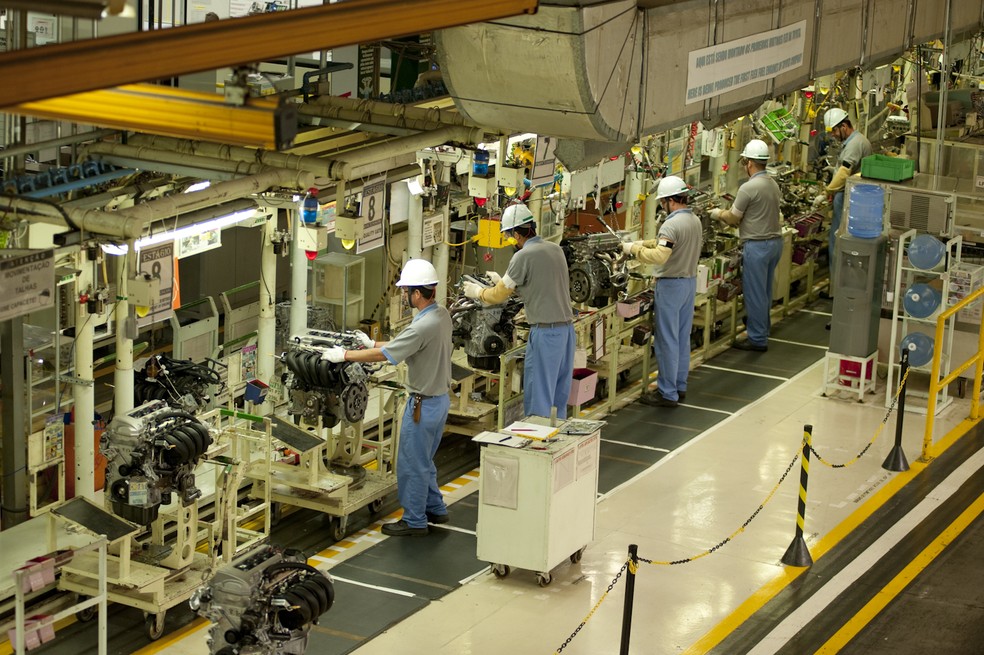 Fábrica da Toyota em Indaiatuba (SP) — Foto: Divulgação