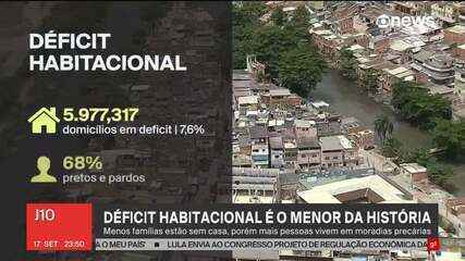 Déficit habitacional cai ao menor nível da série histórica, mas mais moradias são inadequadas, diz pesquisa