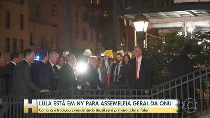 Lula está em NY para primeira viagem aos EUA após tarifaço