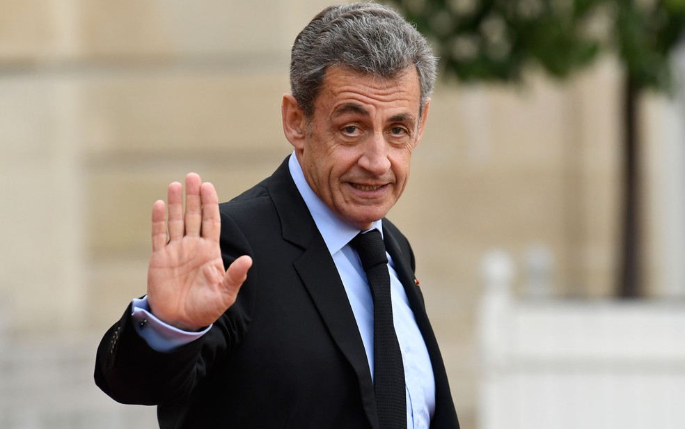 Nicolas Sarkozy será julgado por corrupção de 5 a 22 de outubro — Foto: Bertrand Guay/AFP