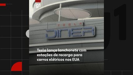 Tesla lança lanchonete com estações de recarga para carros elétricos nos EUA