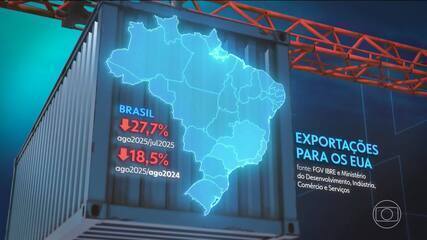 Primeiro mês do tarifaço teve impactos diferentes em cada região do Brasil