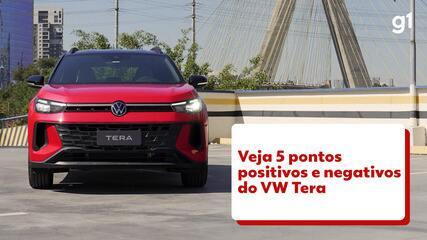 Volkswagen Tera: veja os 5 pontos positivos e negativos do novo SUV da marca alemã Volkswagen Tera: veja os 5 pontos positivos e negativos do novo SUV da marca alemã