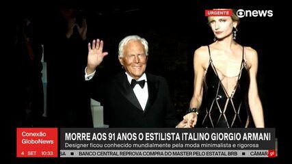 Giorgio Armani morre aos 91 anos Giorgio Armani morre aos 91 anos