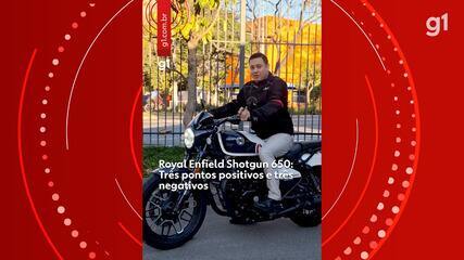 Royal Enfield Shotgun 650: Três pontos positivos e três negativos Royal Enfield Shotgun 650: Três pontos positivos e três negativos