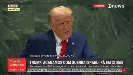 Trump diz na ONU que reconhecer Estado Palestino seria recompensa grande para o Hamas